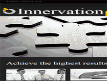 Tablet Screenshot of innervation.com